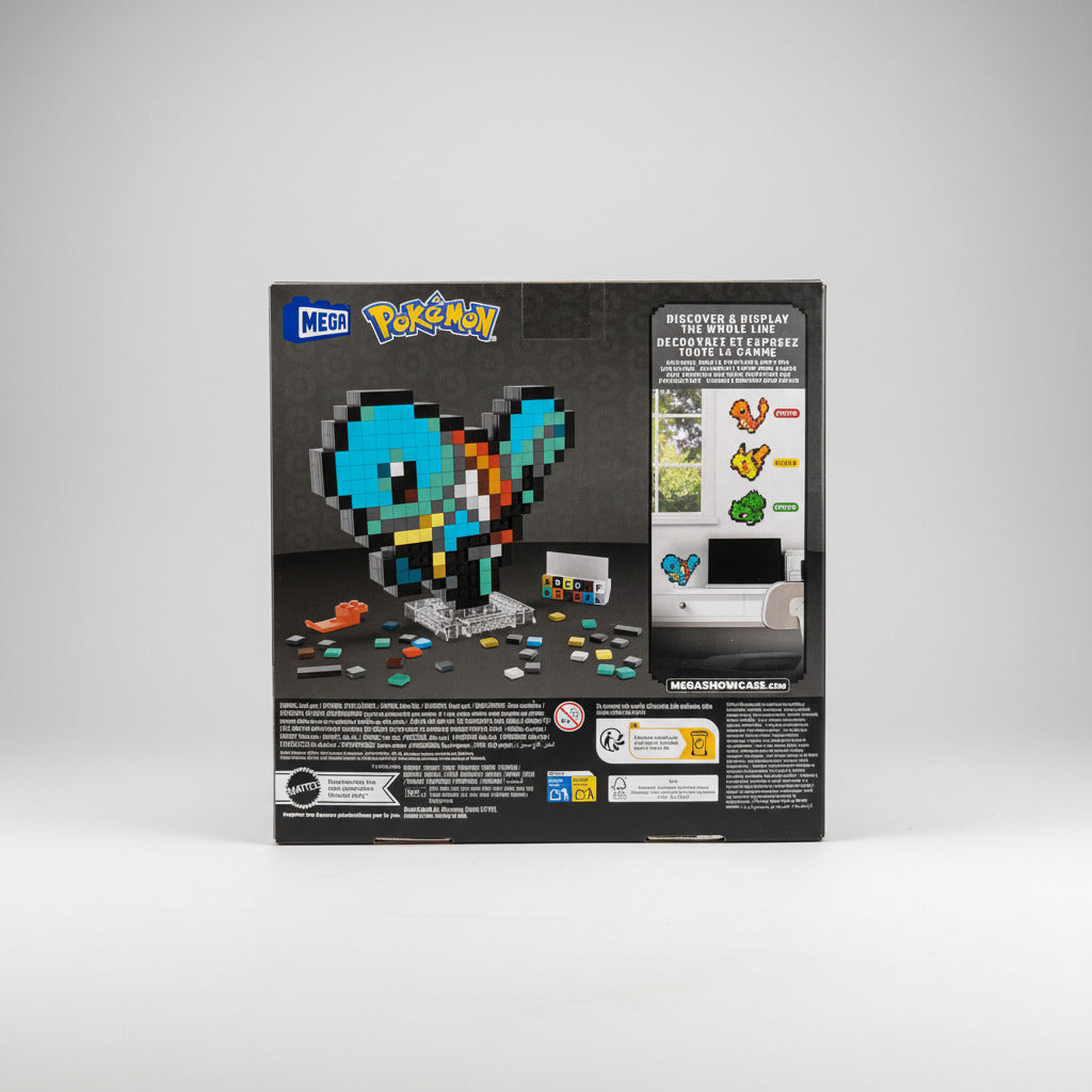 MEGA Pokémon Squirtle Building Toy Kit (367 Pieces) Retro Set for Collectors