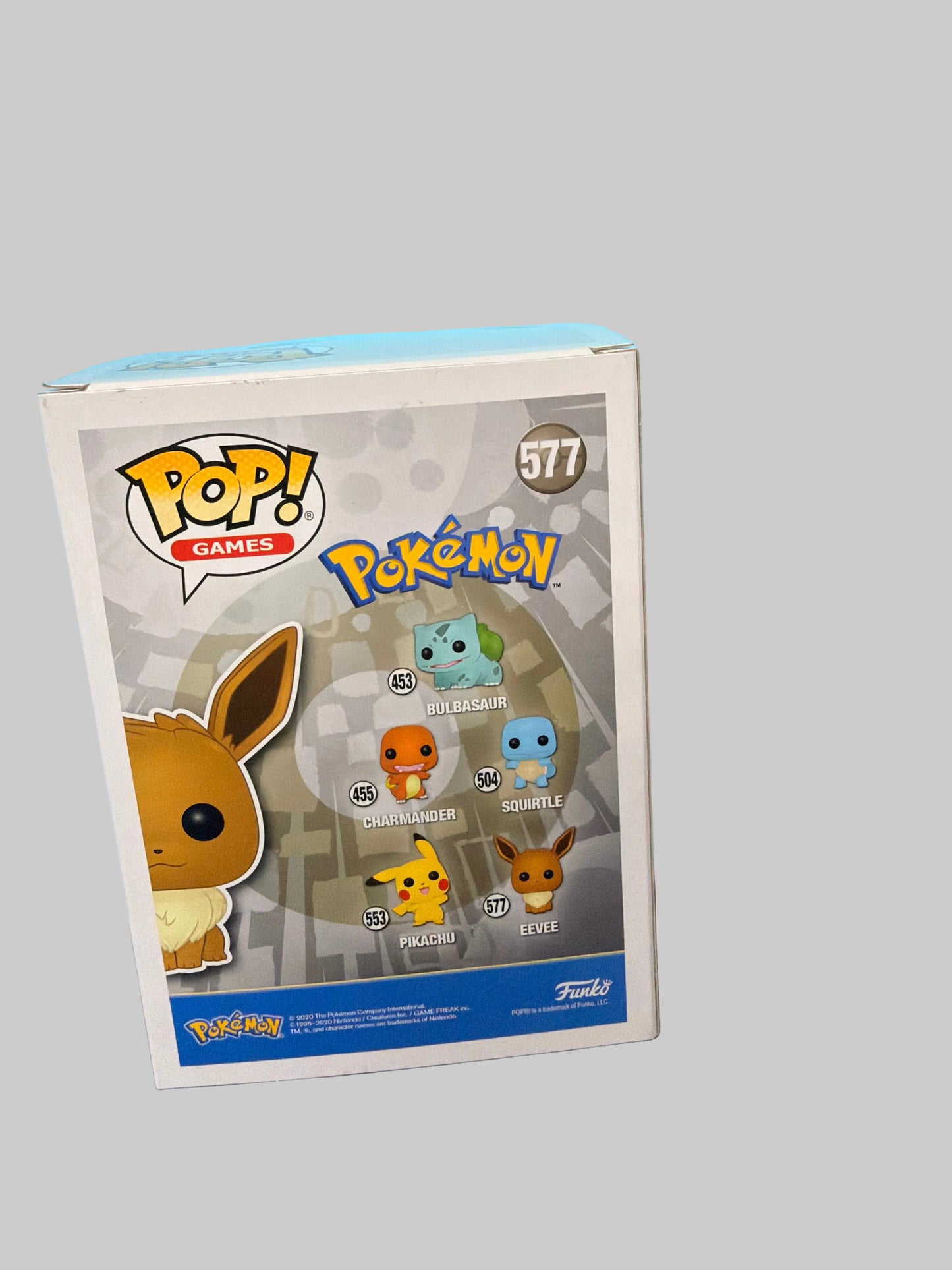 Funko - Pop! Games: Pokemon - Eevee #577