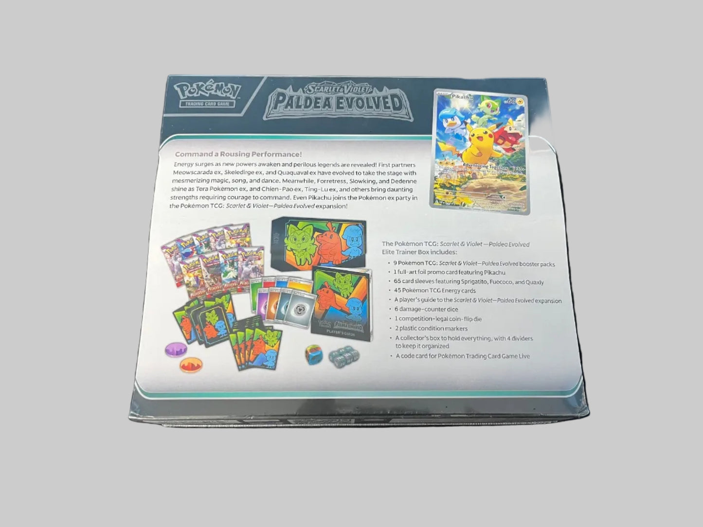 Pokémon TCG: Scarlet & Violet—Paldea Evolved Pokémon Center Elite Trainer Box