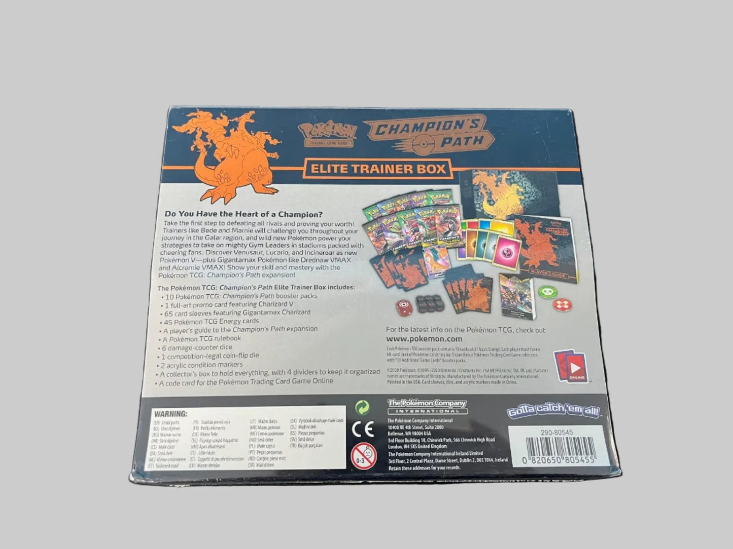 Pokémon TCG: Champion's Path Elite Trainer Box