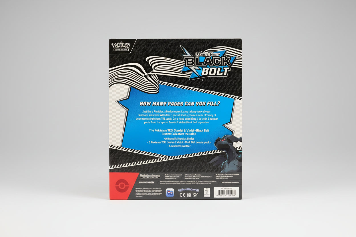 Pokemon TCG: Black Bolt Binder Collection