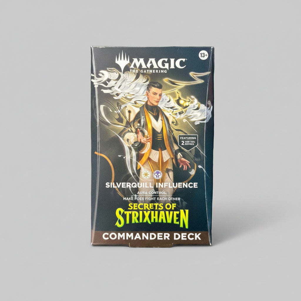 Magic The Gathering: Secrets of Strixhaven Commander Deck - Silverquill Influence