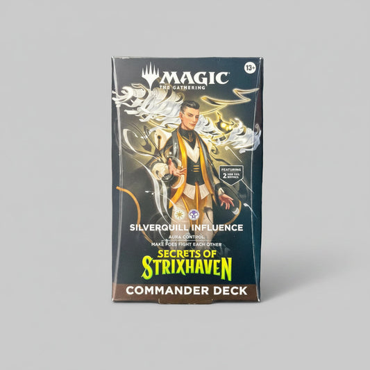 Magic The Gathering: Secrets of Strixhaven Commander Deck - Silverquill Influence