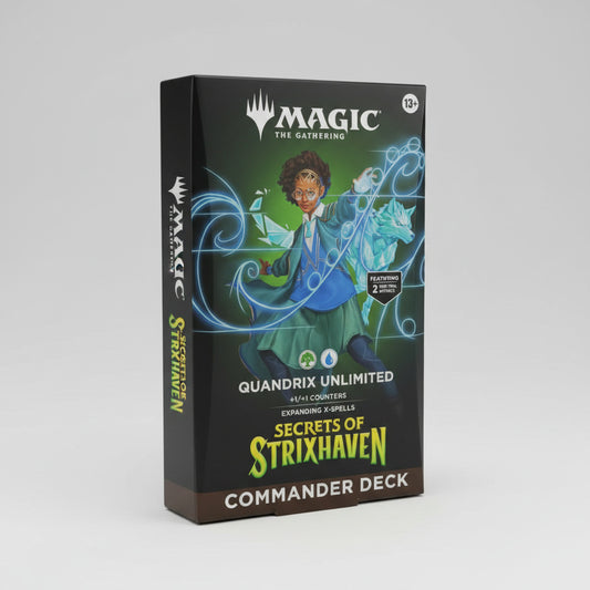 Magic The Gathering: Secrets of Strixhaven Commander Deck - Quandrix Unlimited