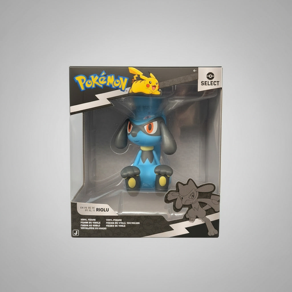 Pokemon Riolu Select Vinyl Figure - 4 inch Figure