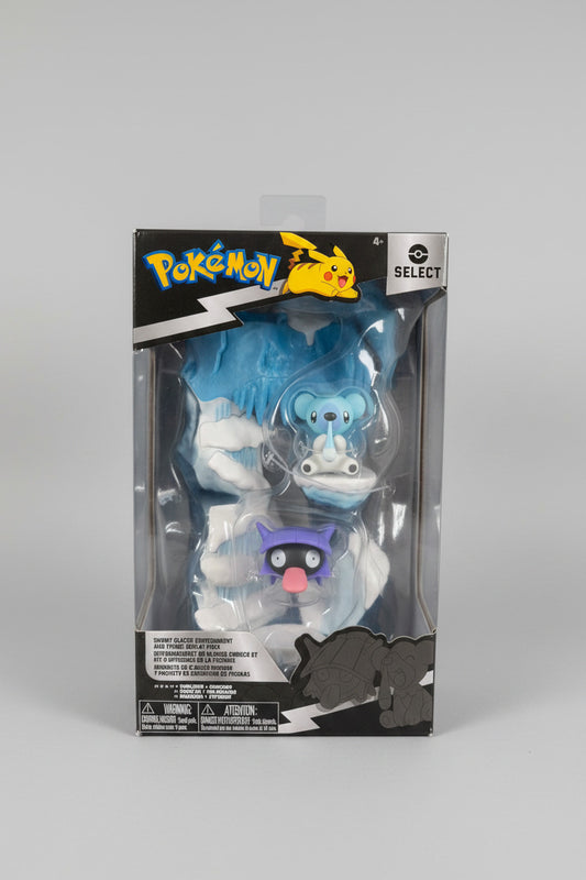 Pokémon Select Snowy Glacier Environment Figure Display Pack