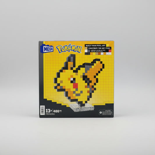 MEGA Pokémon Pikachu Building Toy Kit (400 Pieces) Retro Set for Collectors