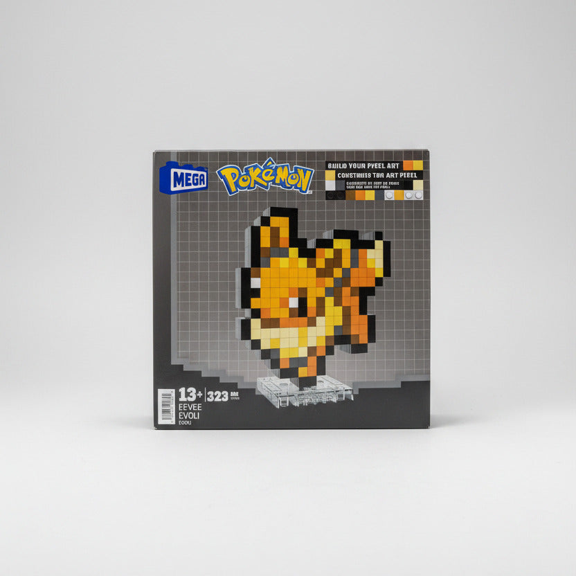 MEGA Pokémon Eevee Building Toy Kit (323 Pieces) Retro Set for Collectors