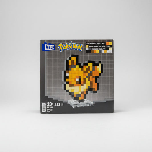 MEGA Pokémon Eevee Building Toy Kit (323 Pieces) Retro Set for Collectors
