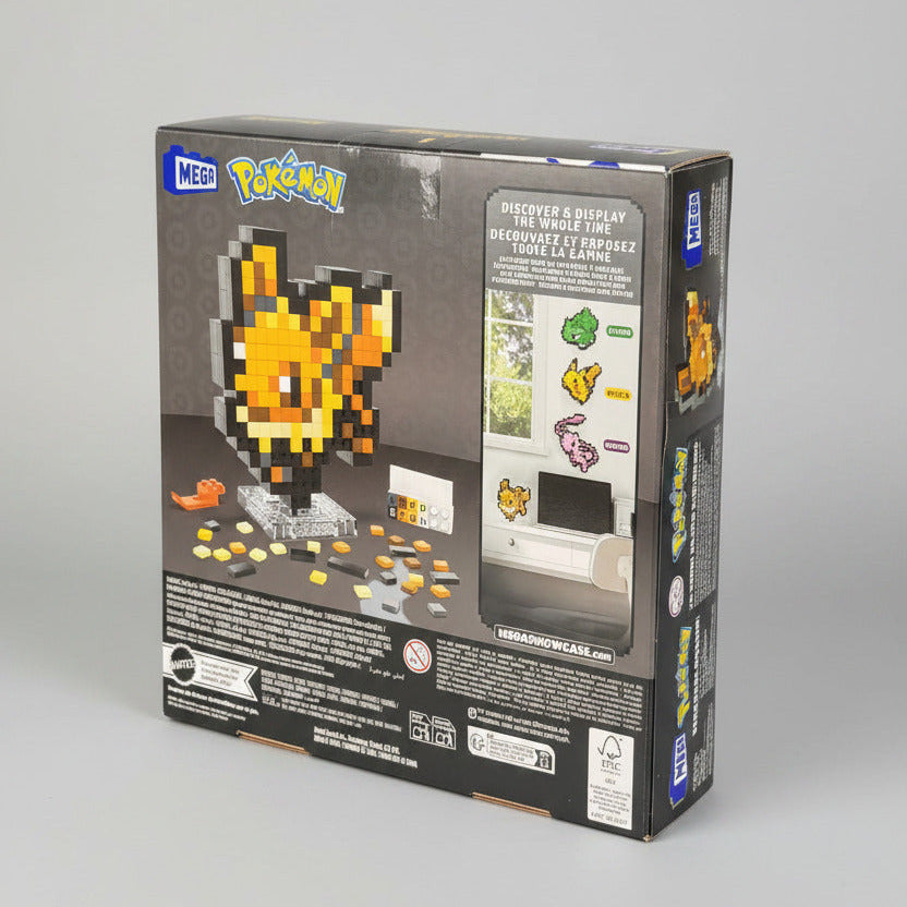 MEGA Pokémon Eevee Building Toy Kit (323 Pieces) Retro Set for Collectors