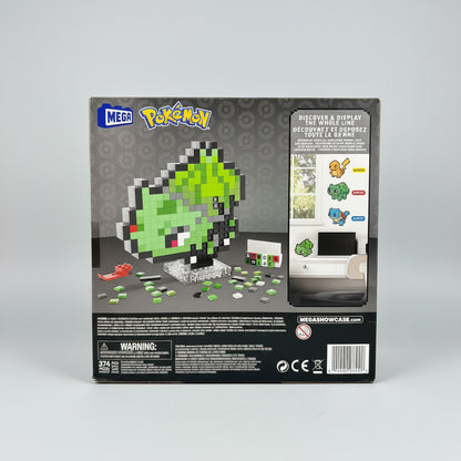 MEGA Pokémon Bulbasaur Building Toy Kit (374 Pieces) Retro Set for Collectors