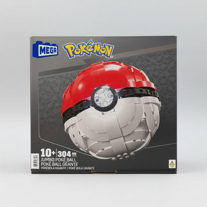 Pokemon Mega Jumbo Poke Ball Construx Set Light Up 304pc
