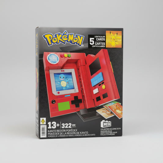 MEGA Pokémon Kanto Region Pokédex Building Kit (322Pieces)
