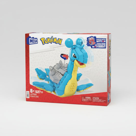 MEGA Pokemon Lapras Building Toy Kit with Action Figure (527 Pieces)