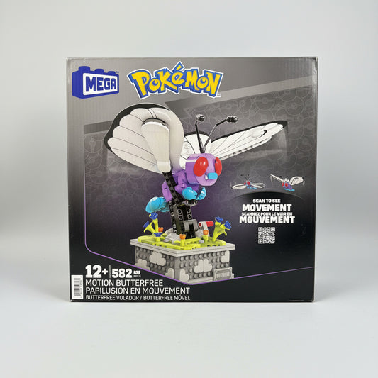 MEGA Pokémon Building Toys Set, Motion Butterfree with 582 Pieces