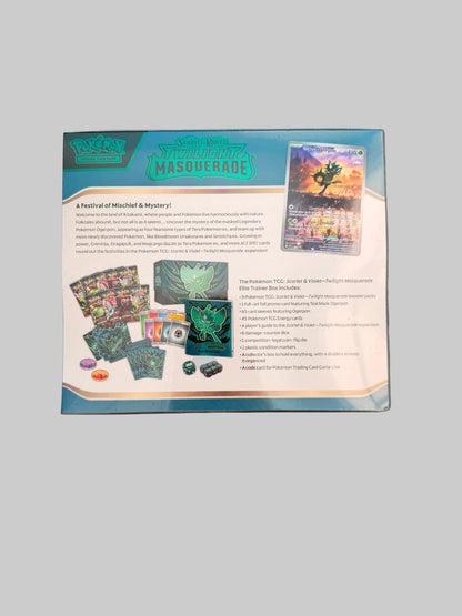 Pokémon TCG: Scarlet & Violet—Twilight Masquerade Elite Trainer Box
