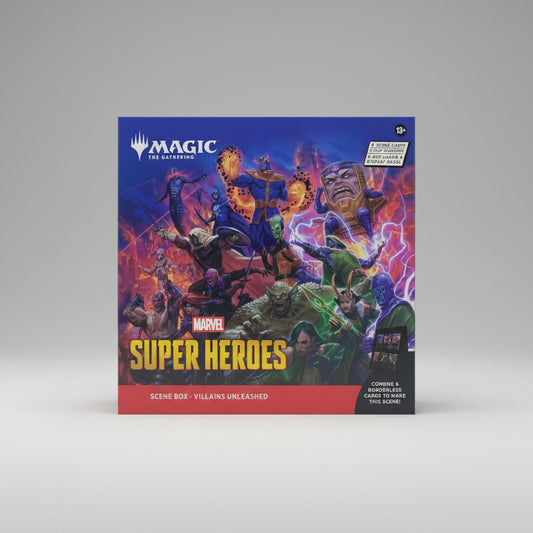 Magic: The Gathering Marvel Super Heroes Scene Box - Villains Unleashed