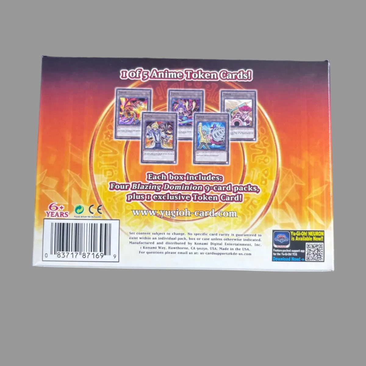 Yu-Gi-Oh: Blazing Dominion Mini Booster Box