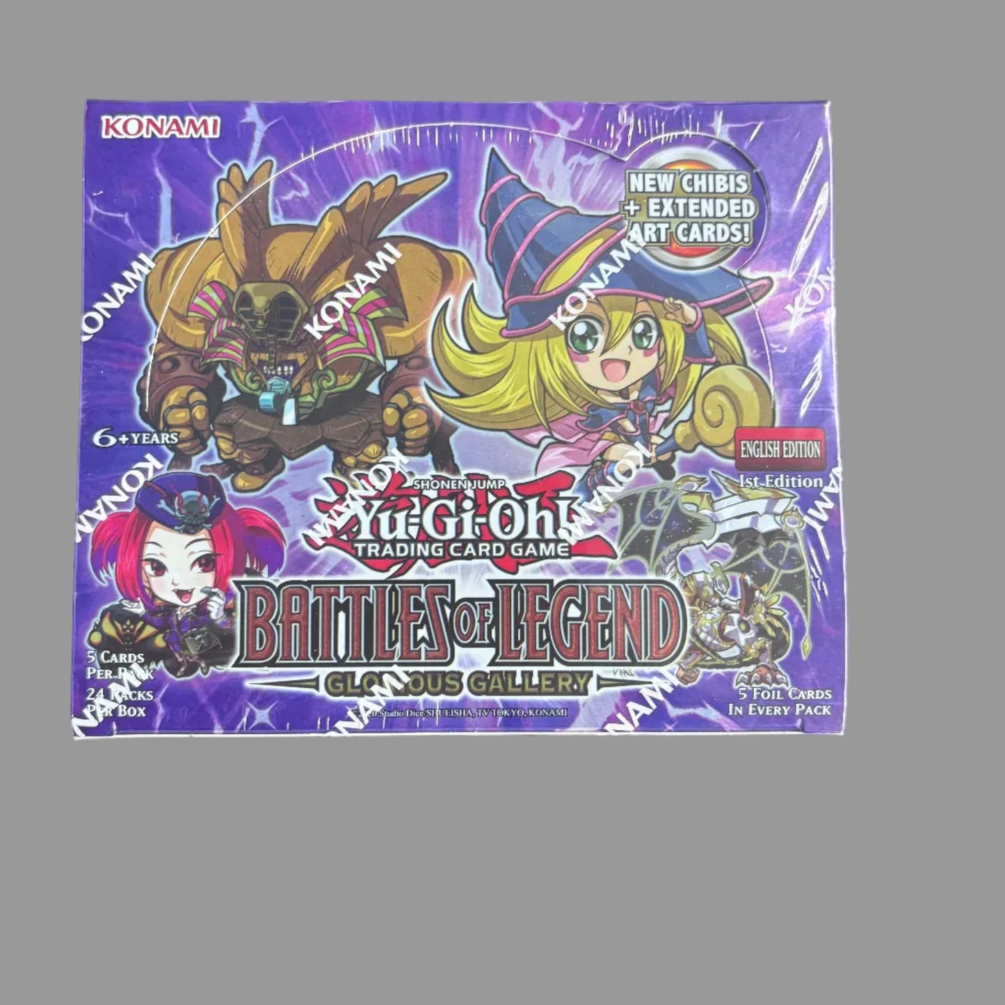 Yu-Gi-Oh!: Battles of Legend: Glorious Gallery Booster Box
