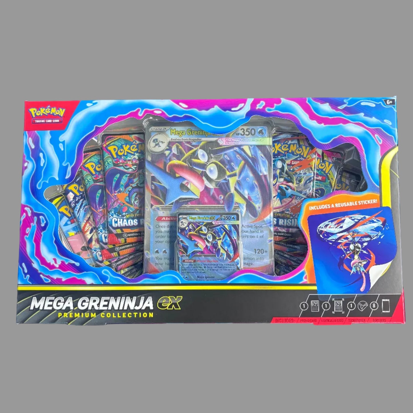Pokemon TCG: Mega Greninja ex Premium Collection