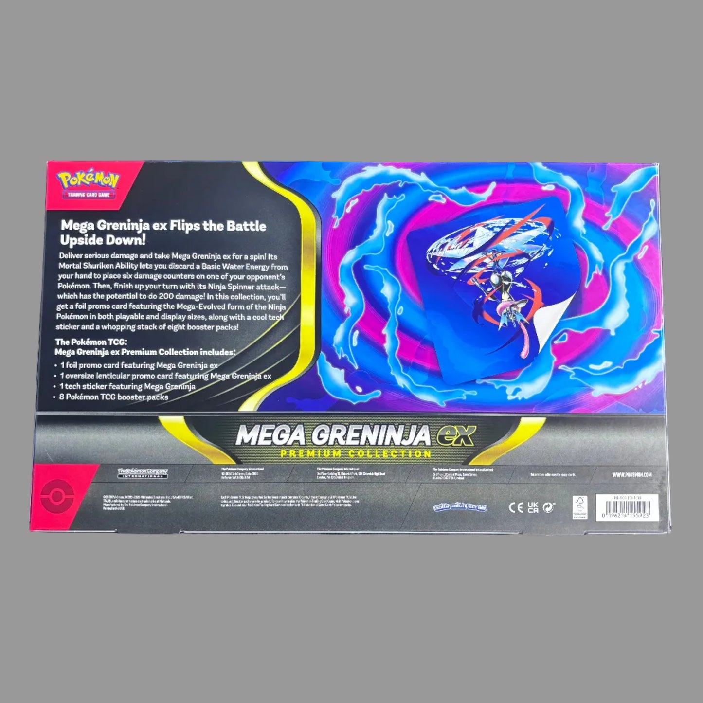 Pokemon TCG: Mega Greninja ex Premium Collection