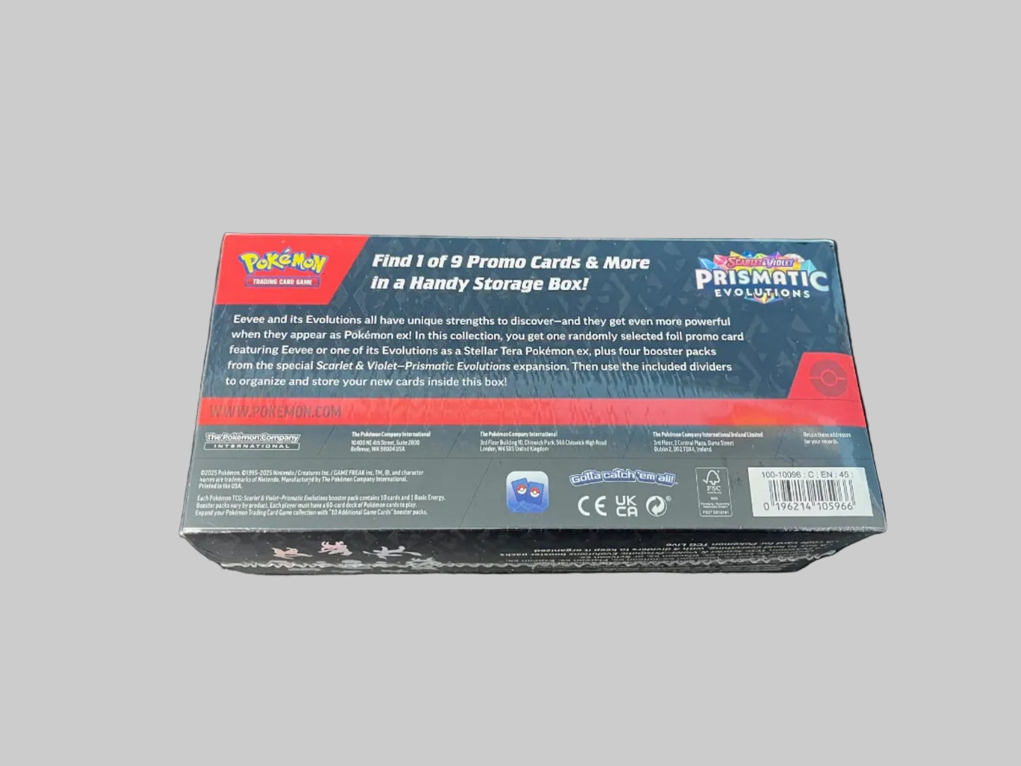 Pokémon TCG: Scarlet & Violet-Prismatic Evolutions Surprise Box
