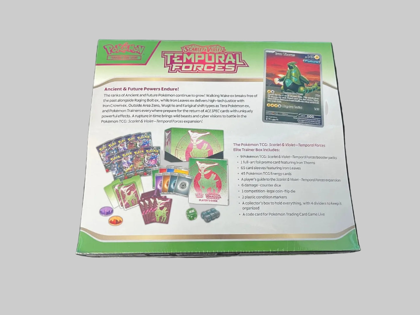 Pokémon TCG: Scarlet & Violet—Temporal Forces Elite Trainer Box
