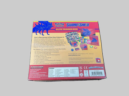 Pokemon TCG: Sword & Shield Elite Trainer Box [Zacian & Zamazenta]