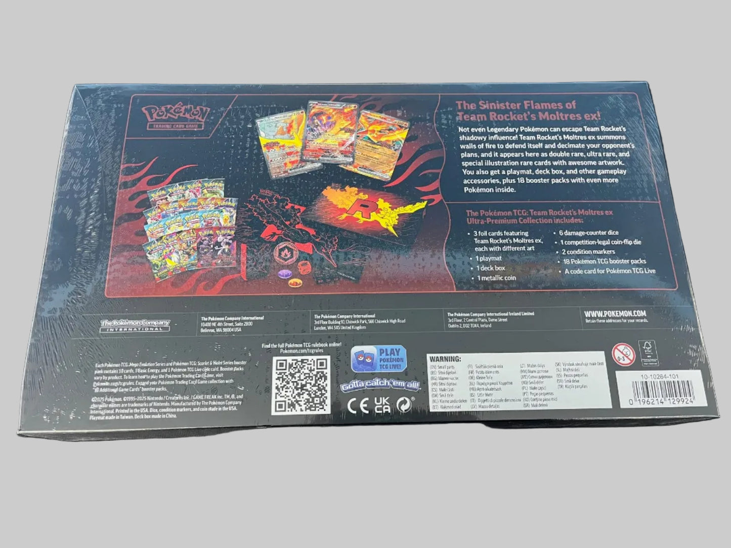 Pokemon TCG: Team Rocket’s Moltres ex Ultra-Premium Collection